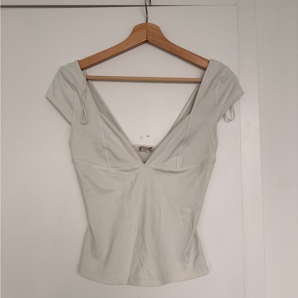 Free people white top